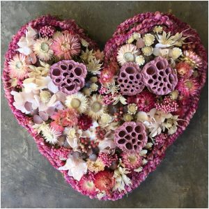 Corazón de flores Mayula Flores